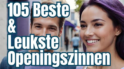 285 leukste, grappigste & beste openingszinnen (Die werken)